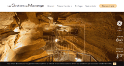 Desktop Screenshot of lesgrottesdemaxange.com